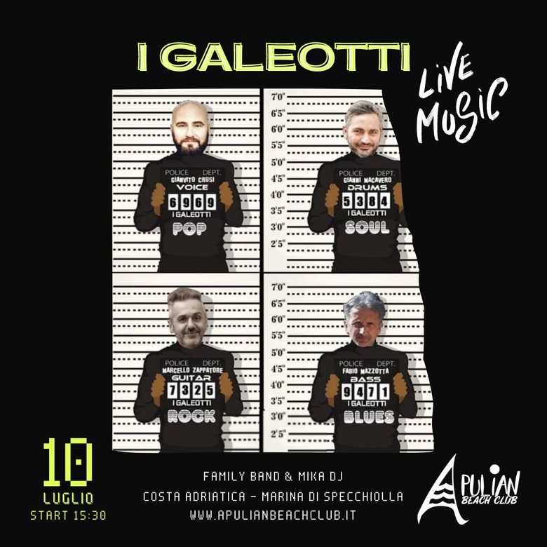 10/07/22 – I Galeotti Live Music