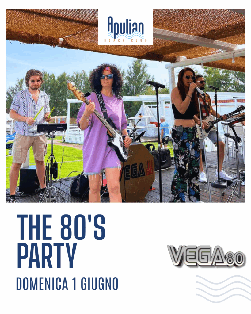 01/06 – The 80’s Party con i Vega 80