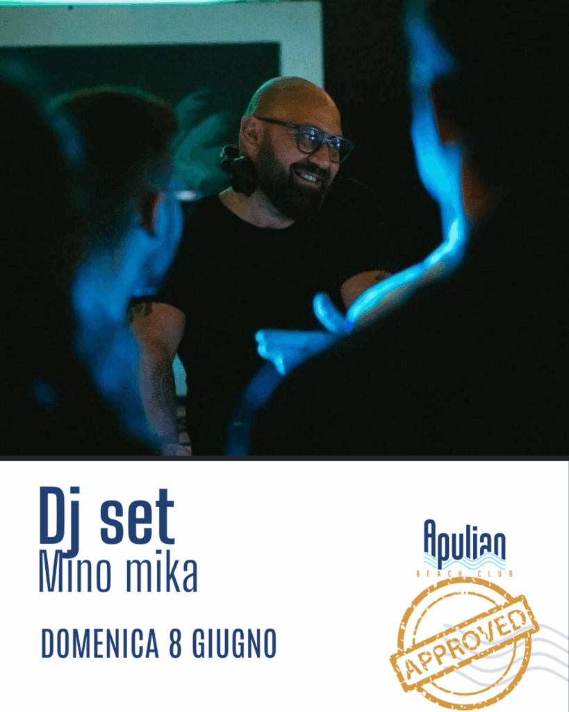 08/06 – Dj Set con Mino Mika